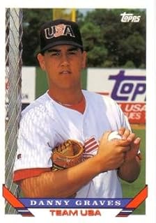 1993 Topps Traded Baseball #97T Danny Graves Rookie Card