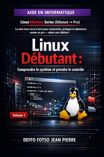 Volume 1 Linux Débutant : Comprendre le système et prendre le contrôle: COLLECTION Linux Mastery Series (Débutant → Pro) La série Linux terre-à-terre ... et administrer linux (French Edition)