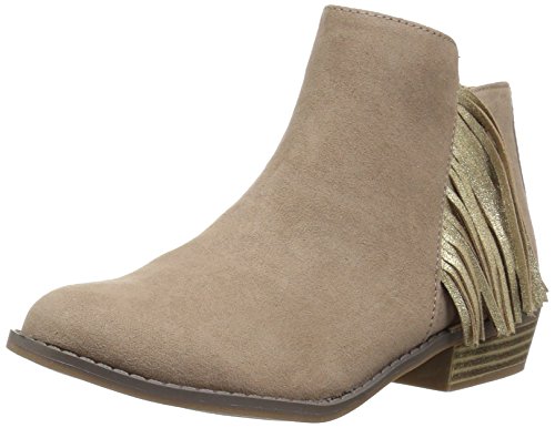 Dolce Vita Girl's SAIDY Boot, almond microsuede, 13 M US Little Kid