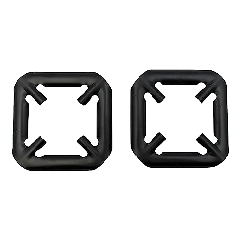 Image of Universal Removable Stainless Steel Square Shape Gas Saver Chula Stove Burner Stand Gas Burner Stand Pack Of 2 (Mild Steel)
