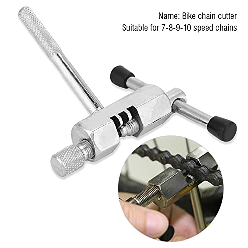 SUNGOOYUE Bike Chain Breaker Tool, Bike Chain Cutter Carbon Steel Chain Link Break and Removal Tool, Multicolour - Image 2