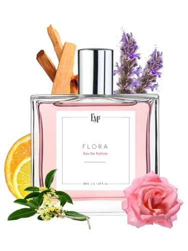 EM5 Floraa EDP Perfume for Women | Eau de Parfum for All Day Wear | Strong and Long Lasting Spray | Fruity Floral Citrus Fresh Fragrance | Luxury Gift