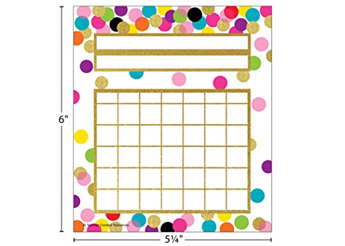 Image of Teacher Created resources Confetti Incentive Charts (TCR5887)