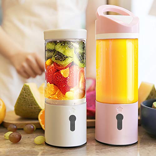 GAKIN 1 Piece Milkshake Personal Blenders Portable Blender Smoothie Maker 310ML Juicer Cup with 2 Blades