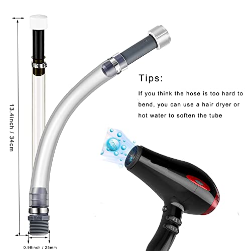 4 Sets Racing Fuel Filler Hose With Hose Bender For Gas Can,Fuel Jug Hose With Gas Can Hose Bender Fits Vp Racing Fuel Containers, Jegs Jugs, Lc2 Jugs, Scribner Fuel Jugs #TOP1