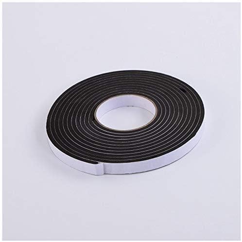 Tape Roll Single Sided Sponge Tape Adhesive Sticker Foam Glue Strip Sealing Tape Home Window Insulation Weather Strip Seal Tape 45Mmx4Mm,
