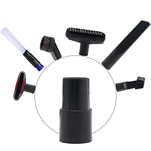 ANBOO 1 1/4 inch Vacuum Attachments Accessories to ​1 3/8 inch Vacuum Dusty Brush for 32mm and 35mm Standard Hose - Thumbnail 5