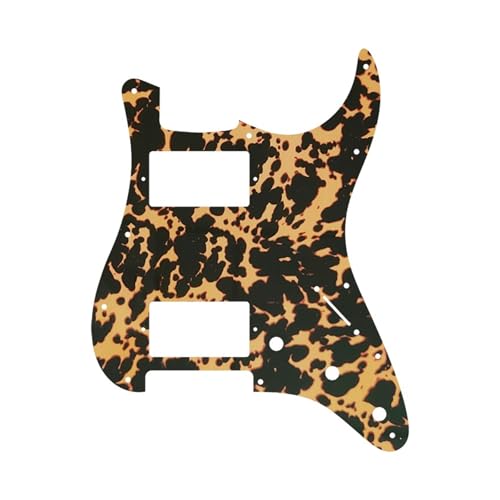 Protection guitare électrique double bobinage ST HH 3/4 noir