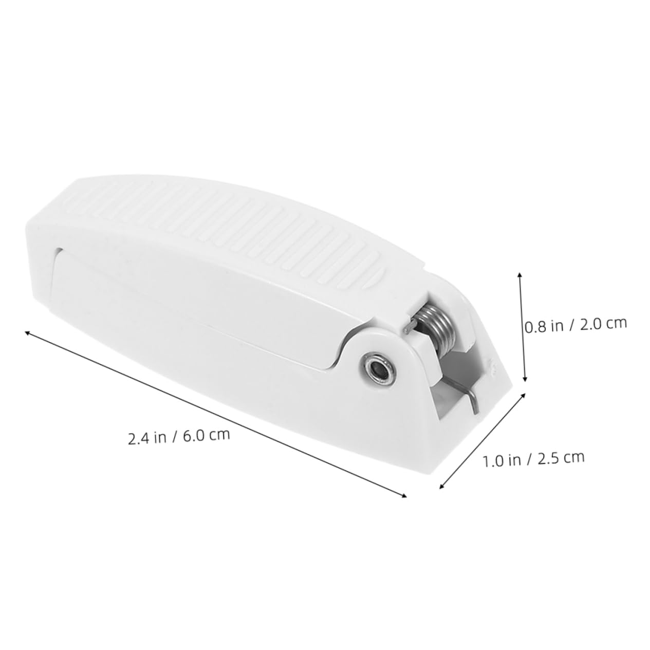 PRETYZOOM 5pcs Door and Window Buckles Door Latch Door Holder Baggage Door Holder Camper Baggage Door Catch Baggage Door Clips for Door Holder for White Plastic