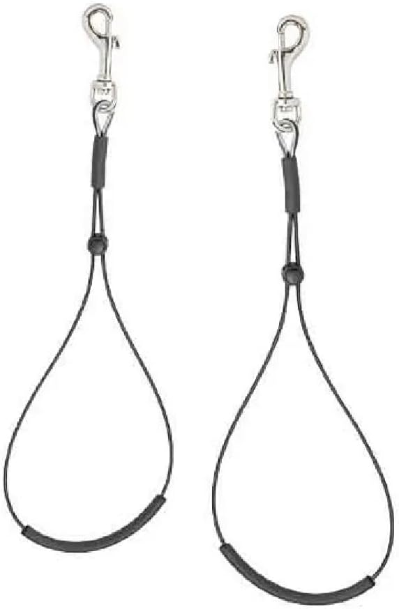 Grooming Loop Dog Groomers Restraint Cable Durable Adjustable Choose 15" or 19" (Set of Both Sizes)