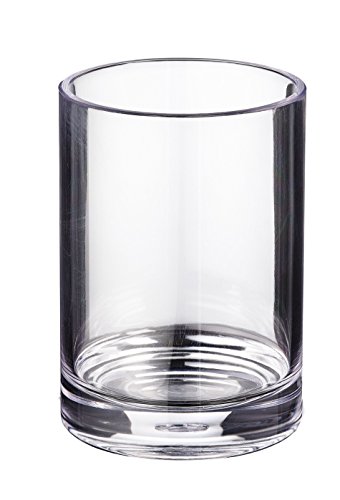 Ridder Vaso Windows Transparente, acrílico, 7,5 x 7,5 x 10 cm