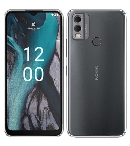 Image of Soft Silicone TPU Back Cover Compatible with Nokia C22