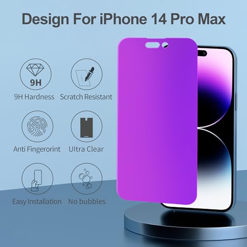 PDDKISS Compatible with iPhone 14 Pro Max Screen Protector