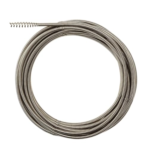 1/4 In. X 25 Ft. Fits Milwaukee Tool 48-53-2579 Bulb Head Replacement Drain Cleaning