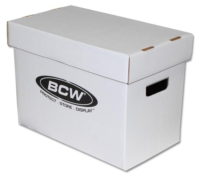 BCW Magazine Document Storage Box 1-Pack Durable Cardboard Filing Box — view 4