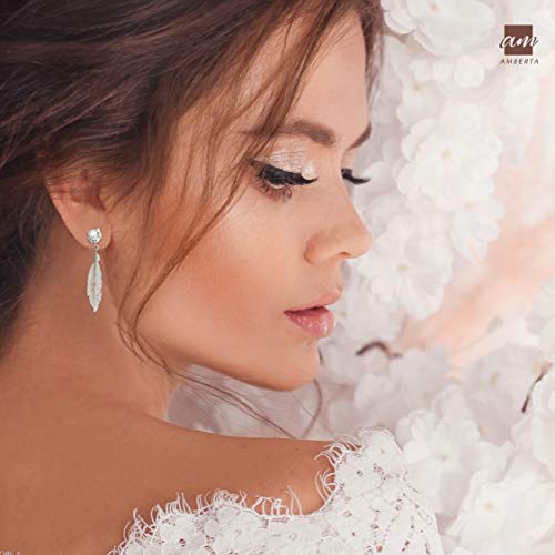 Amberta Orecchini Pendenti per Donna in Argento