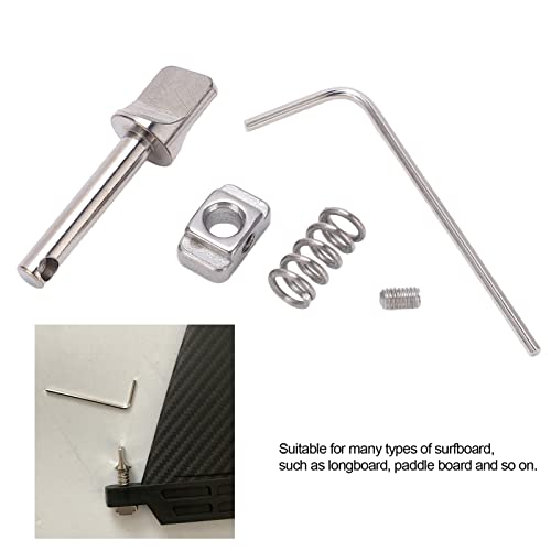 Surfplankvinschroeven, brede toepasbaarheid Vervagingsweerstand Roestvrijstalen vinschroef Gemakkelijk op te bergen Eenvoudige bediening voor longboard - Image 8