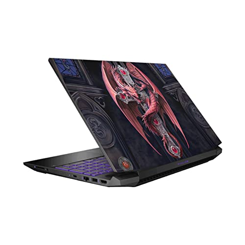 Skin vinyle Anne Stokes Dragon Gothic Guardian pour HP Pavilion 15.6