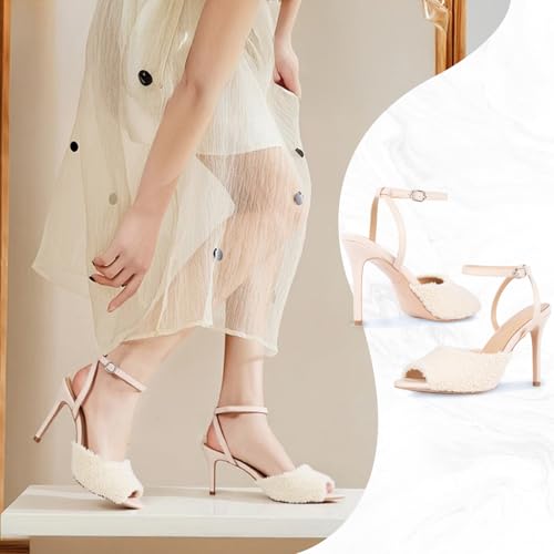Image of Lace Up Cowboy Boots for Women Embroidered Wide Calf Cowgirl Boots Comfortable Chunky Heel Pointed Toe Trendy Western Shoes for Prom Music Festival