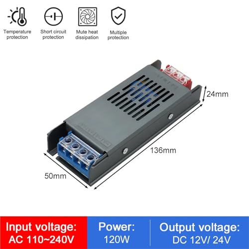 Transformateur LED 12V pour l'éclairage de meuble et cuisine