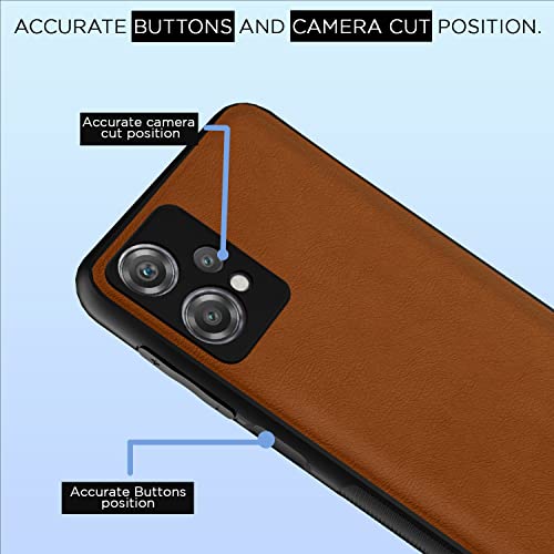 Image of Pikkme Oneplus Nord Ce 2 Lite 5G Back Cover | Flexible Pu Leather | Full Camera Protection | Raised Edges | Super Soft-Touch | Bumper Case for Oneplus Nord Ce 2 Lite 5G (Camel)