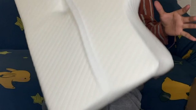 HOMCA Cervical Pillow Memory Foam Pillows - Contour Memory Foam Pillow for Neck Pain Relief, Orthopedic Neck Bed Pillow for Side Sleepers Back and Stomach