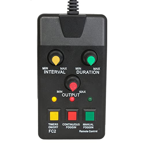 Máquina de humo para escenarios Ibiza LSM1200PRO programable DMX 3
