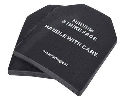 DLP Tactical Dummy Training SAPI Plate Polymer Insert Size Medium (Set of Two)