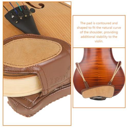 ERINGOGO Almofada De Descanso De Ombro Almofada De Apoio De Queixo Para Violino 4/4 Ombreira De Viol