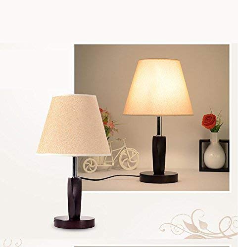 Lampe de table décorative originale en bois de haute qualité E27 GZZ - 4