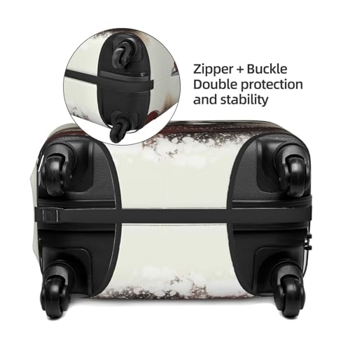Travel Luggage Covers For Suitcase, Funny Raccoon Elastic Suitcase Protector Washable Anti-Scratch Suitcase Baggage Cover Luggage Protector Fits 18-32 Inch Luggage3
