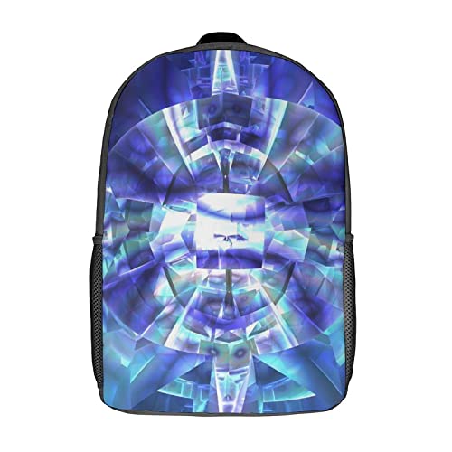 Sac à dos imprimé en 3D Fractal Classic grand sac de voyage et sport 17"