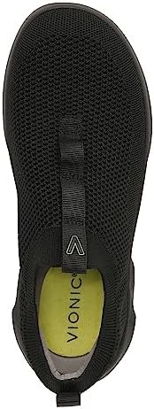 Vionic Advance Women's Slip-on Sneaker Black/Black Knit - 8 Medium | Image 2