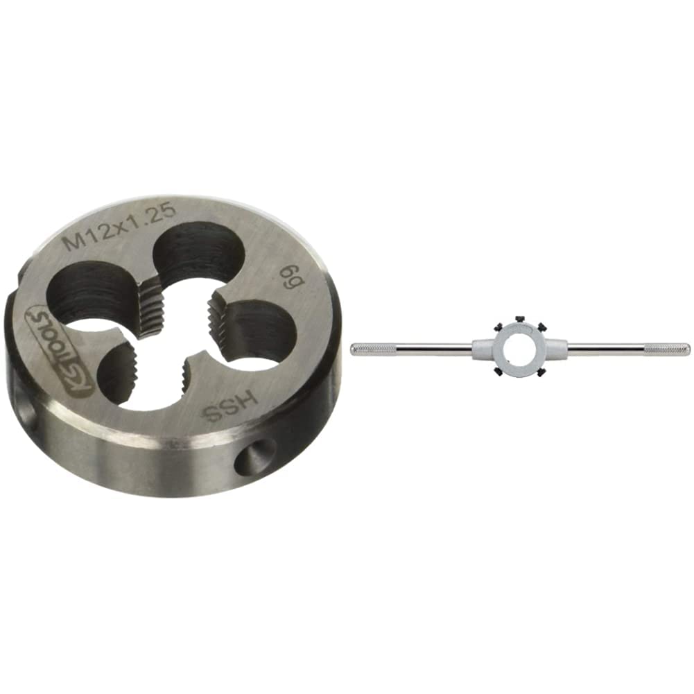 Filière extensible HSS M12 KS TOOLS en acier trempé haute résistance - 4