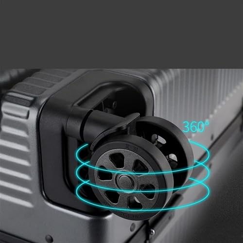 Luggage Travel Gear Suitcases With Wheels Front Opening Carry On Luggage Security Combination Lock Boarding(C)3