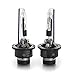 HYB D4R HID Bulbs, 8000K Diamond White Xenon Replacement D4R HID Headlight Bulb, 35W Low Beam 42406 66450 42406WX Car Headlamps, IP68 Waterproof Design (Pack of 2)