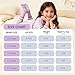 Balabala Crew Socks for Girls 3 Pack Solid Warm Cute Seamless Kids Socks for 3-11 Years Funny Fashion Comfort