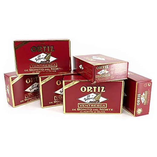 Ventresca de Bonito ORTIZ - 6 latas de conserva de Ventresca de Bonito