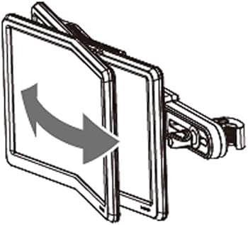 KENWOOD SK-200RM 固定式 リアモニター 取り付けキット　2セット Amazon | ケンウッド リアモニター固定取付キット SK-200RM