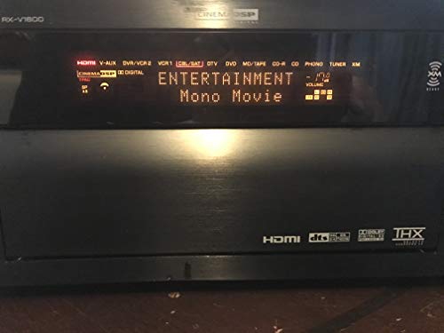 Yamaha Rx-V1600 7.1 Channel Digital Home Theater Receiver (Discontinued By Manufacturer) #TOP3