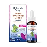 Hyland's Baby Organic Nighttime Soothing Drops for Oral Discomfort, 1 oz, Ages 2 Months and up, Organic Cherry Flavor