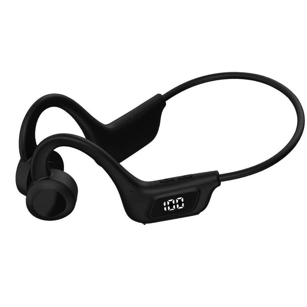Photo 1 of Bone Conduction Headphones with Noise Reduction Tech, LY1 Open Ear Headphones with MIC, Wireless Bluetooth 5.1 Sport Headset for Running, Bicycling, Hiking, Yoga.Black
