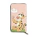 Produktbild Winnie Puuh Geldbörse aus echtem Leder, hohe Qualität, Reißverschluss, lange Clutch-Geldbörse, Münzfach, Kartenpaket für Damen und Herren