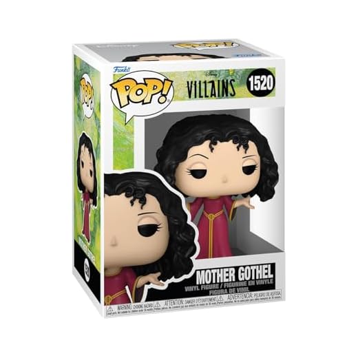 Funko Pop! Disney: Villains - Mother Gothel - Disney Villains - Figura de Vinilo Coleccionable - Idea de Regalo- Mercancia Oficial - Juguetes para Niños y Adultos - Movies Fans