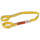 Global Industrial Polyester Eye & Eye Web Sling w/Durable Edge, 6'L x 2