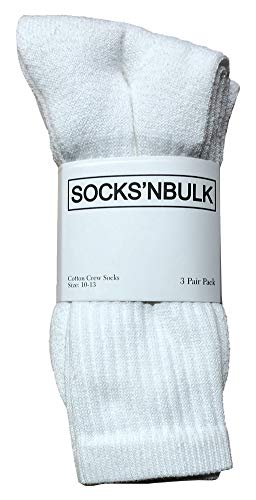SOCKS'NBULK 60 Pairs Mens Wholesale Bulk Sports Crew Socks, Athletic Socks Case Pack Options2