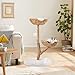 Unipaws Wood Cat Tree Tower for Large Cats 20lbs, Updated Enlarge 24