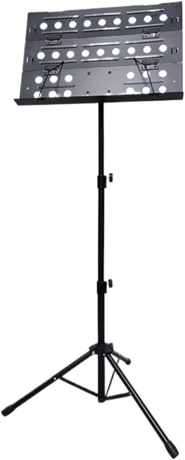 Stapler Music Stand Portable Set Performance Music Stand Violin Guitar Music Stand Musical Instrument Music Stand Office Stapler (Black A)