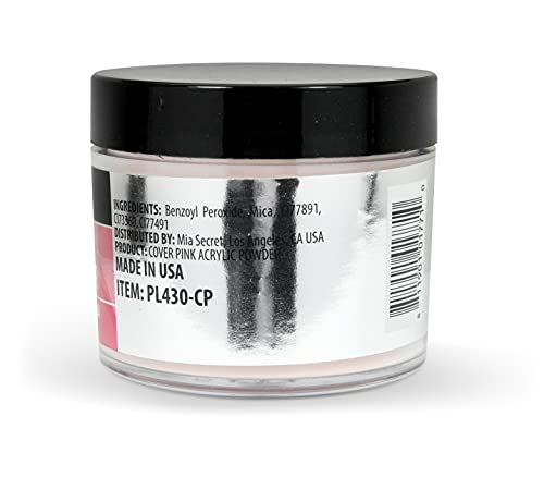 Mia Secret Cover Pink Acrylic Powder - Easy to Apply - 2 Ounce