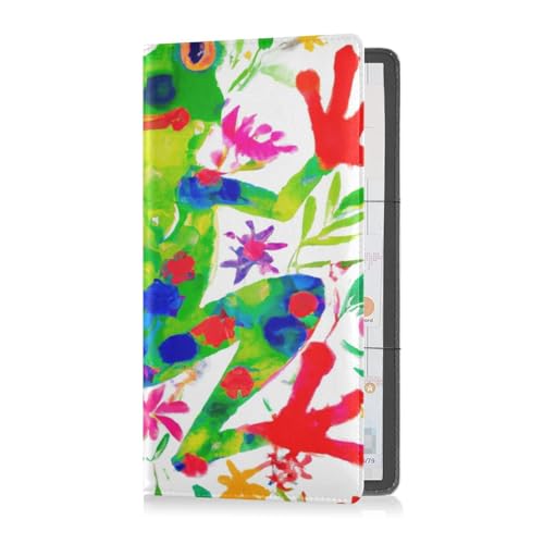 Organizador de Documentos Plegable de Cuero miniatura 1